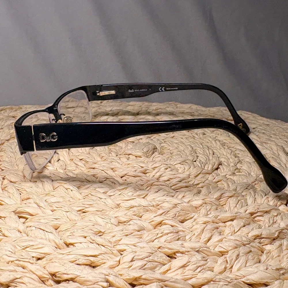 Dolce & Gabbana D&G DG5074 064 Black Eyeglass Frames 52-17-135 Rx Glasses